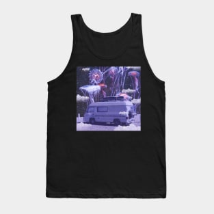 Journey Through Cosmic Waters Tank Top